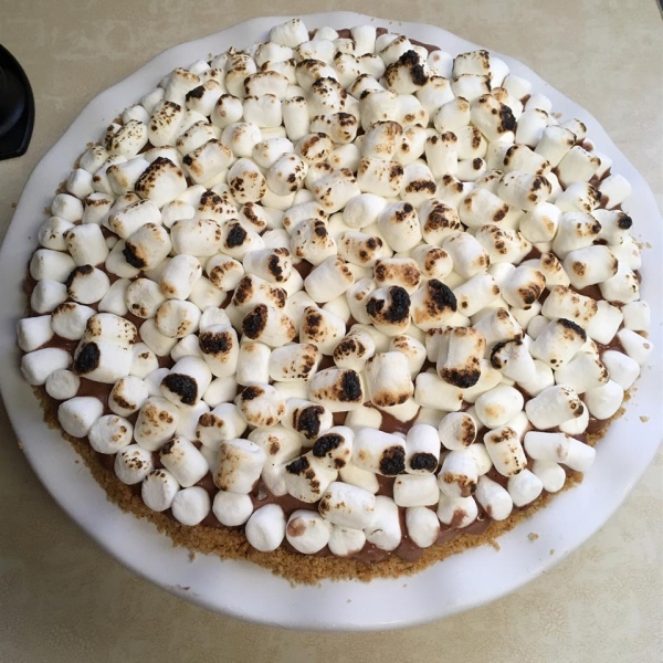 S'more Ice Cream Pie