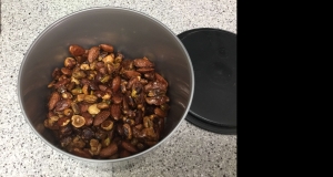 Sweet, Salty, Spicy Party Nuts