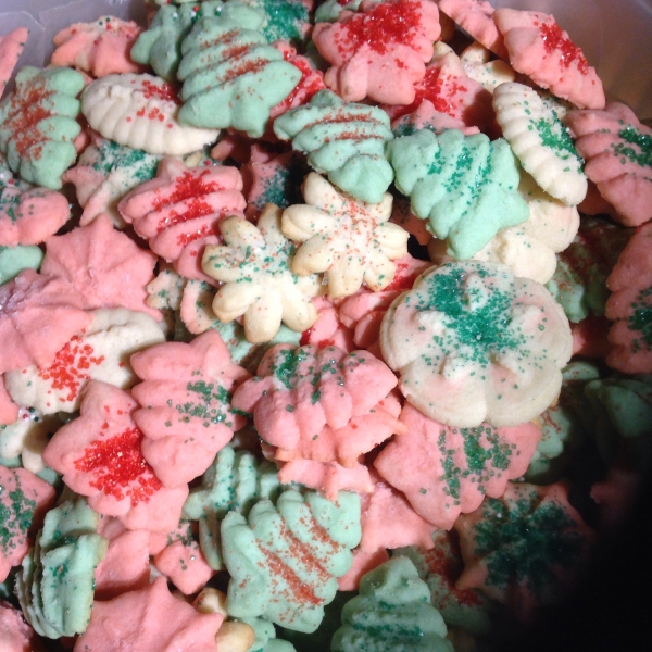 Great-Grandmas Swedish Spritz Recipe