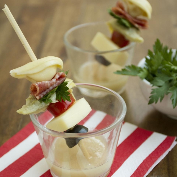 Pasta Salad on a Stick