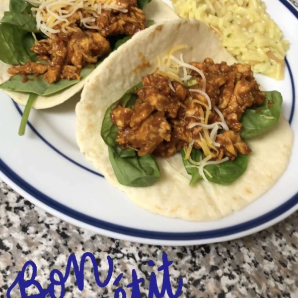 Sarah's Easy Shredded Chicken Taco Filling