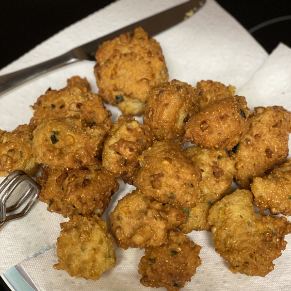 Jillena's Crab Hush Puppies