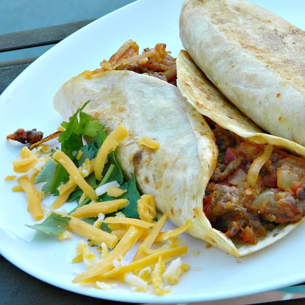 Carne Asada Breakfast Burrito