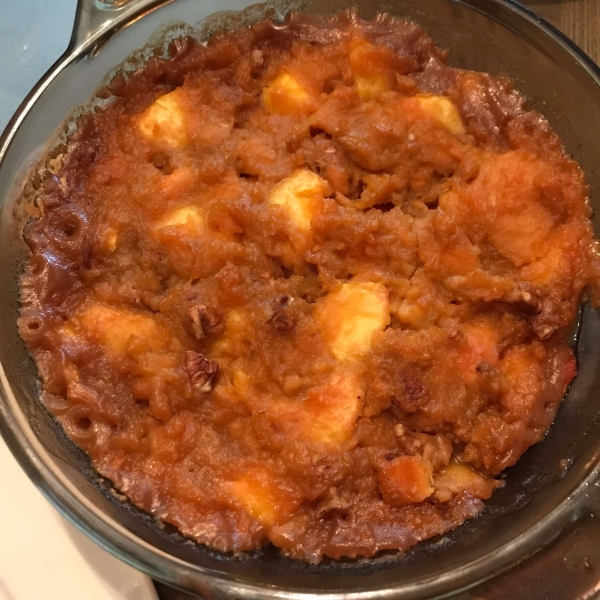 Sweet Potato Peach Bake