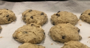 Coconut Ginger Oatmeal Raisin Cookies