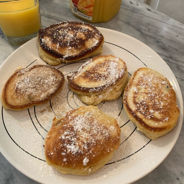 Russian Kefir Pancakes (Oladi)