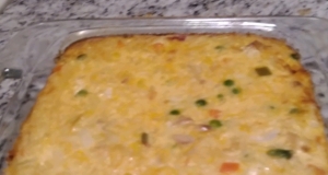 Cheesy Turkey Rice Casserole