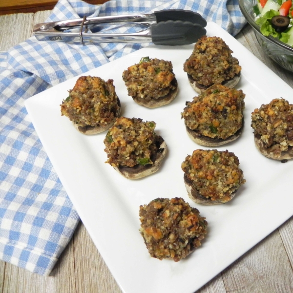 Andie's Stuffed Mushrooms