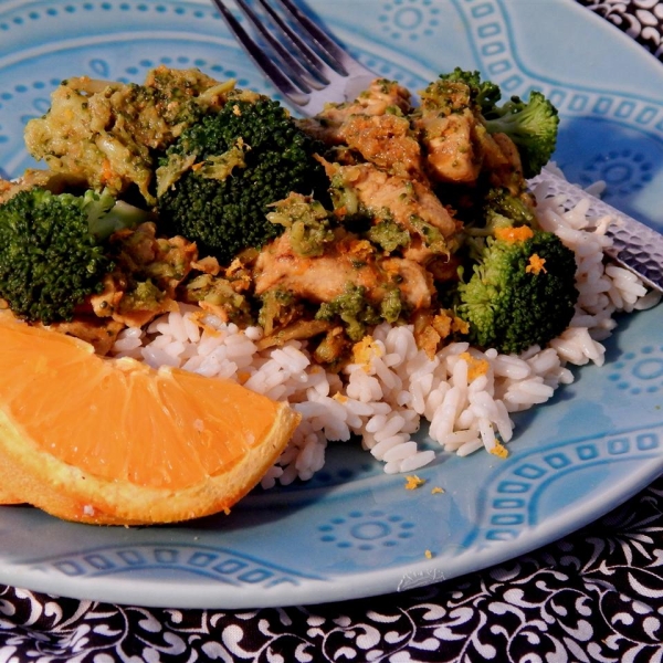 Orange Curry Chicken