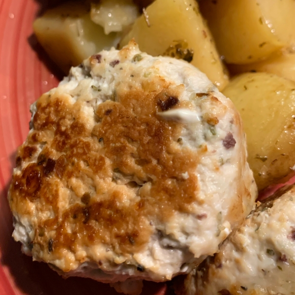 Chicken and Feta Burgers