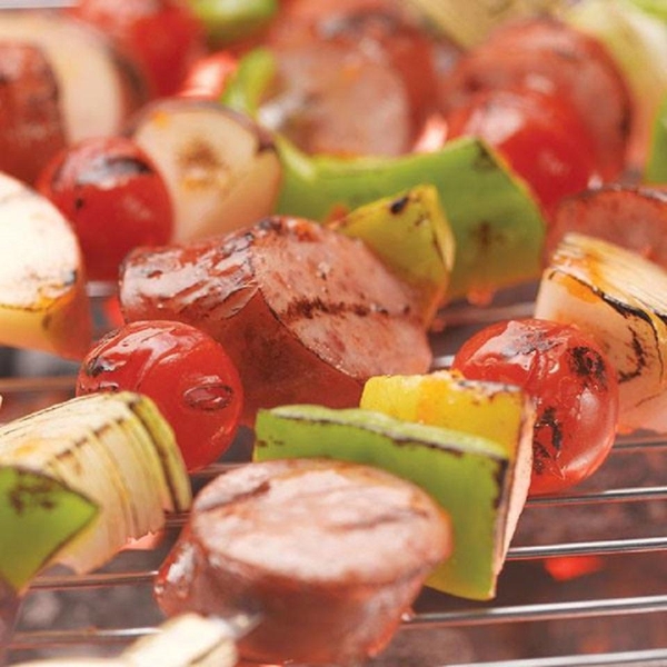 Smoked Sausage Kabobs