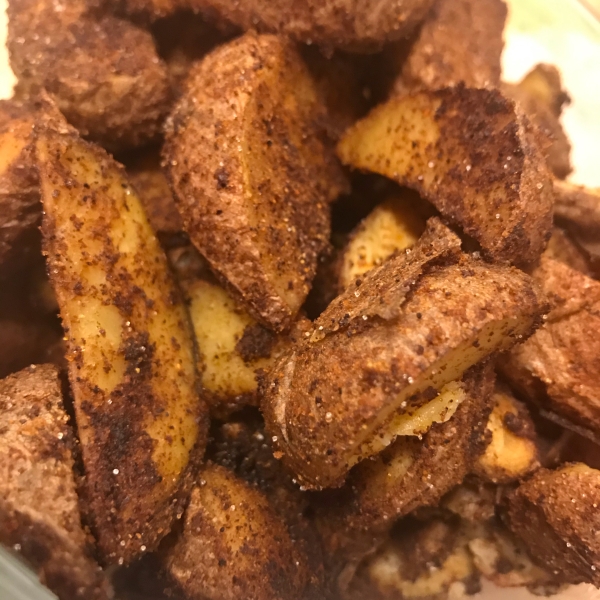 Seasoned Baked Potato Wedges