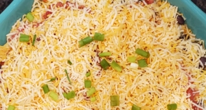 Layered Black Bean Dip