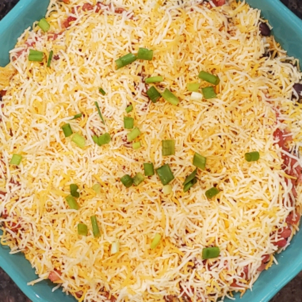 Layered Black Bean Dip