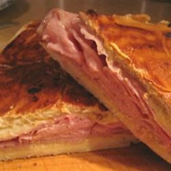 Ham and Pear Panini