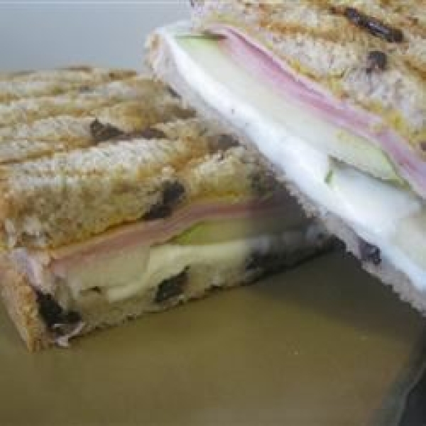 Ham and Pear Panini