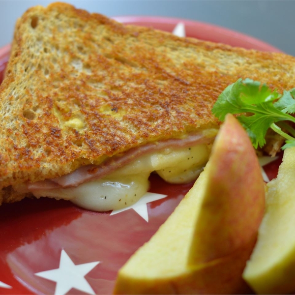 Ham and Pear Panini