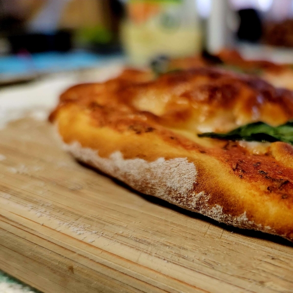 Two-Ingredient Pizza Dough