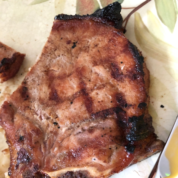Asian Marinated Pork Chops