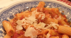 Bolognese with Homemade Noodles