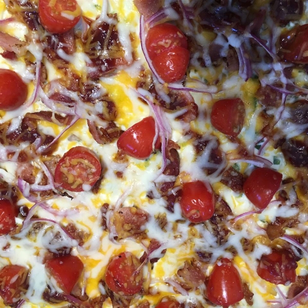 Spicy Jalapeno and Bacon Flatbread