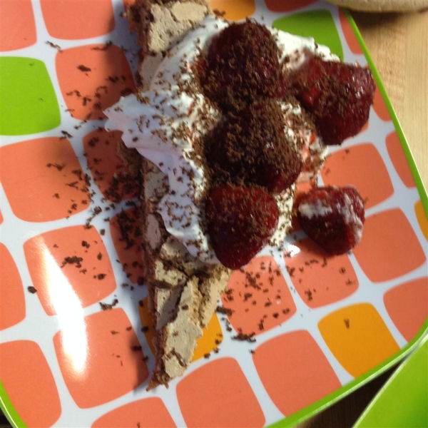 Chocolate Pavlova