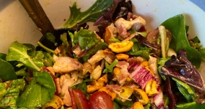 Curried Cashew, Pear, and Grape Salad