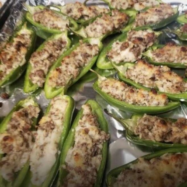 Sausage Stuffed Jalapeños