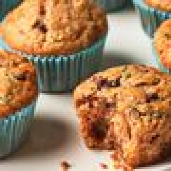 Zucchini-Chocolate Chip Muffins