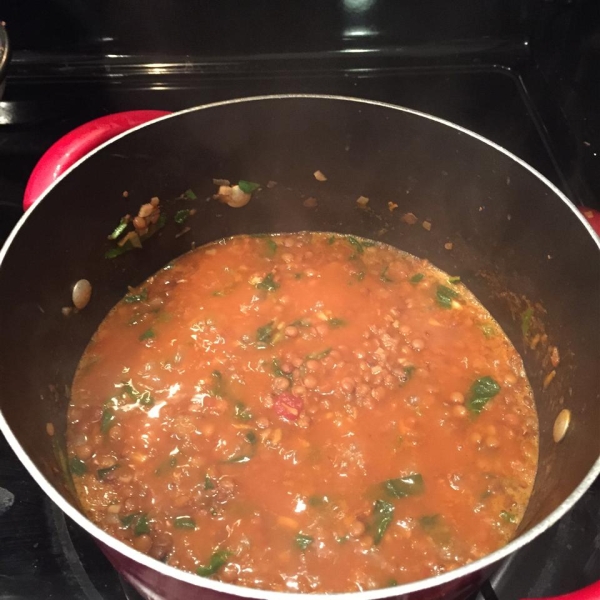 Amazing Lentils and Kale