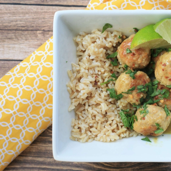 Thai Green Curry Meatballs