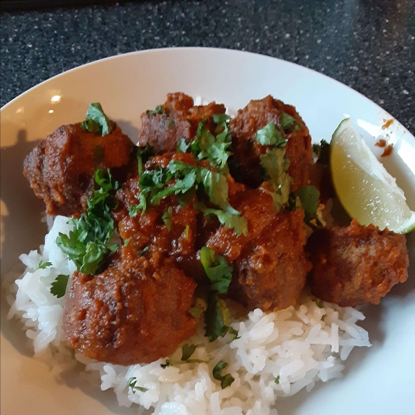 Thai Green Curry Meatballs