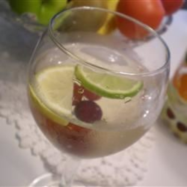 Winter White Sangria