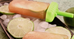 Earl Grey Tea and Lime Ice Pops