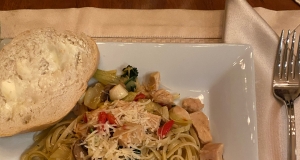 Spence's Pesto Chicken Pasta