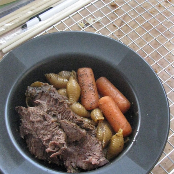 Dad's Home With the Kids Slow-Cooker Roast