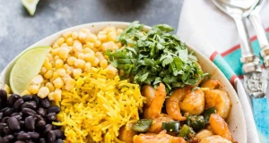 Chipotle Shrimp and Rice Bowl