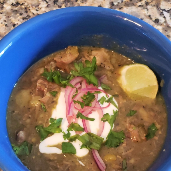 Pork Chili Verde (Green Pork Chili)