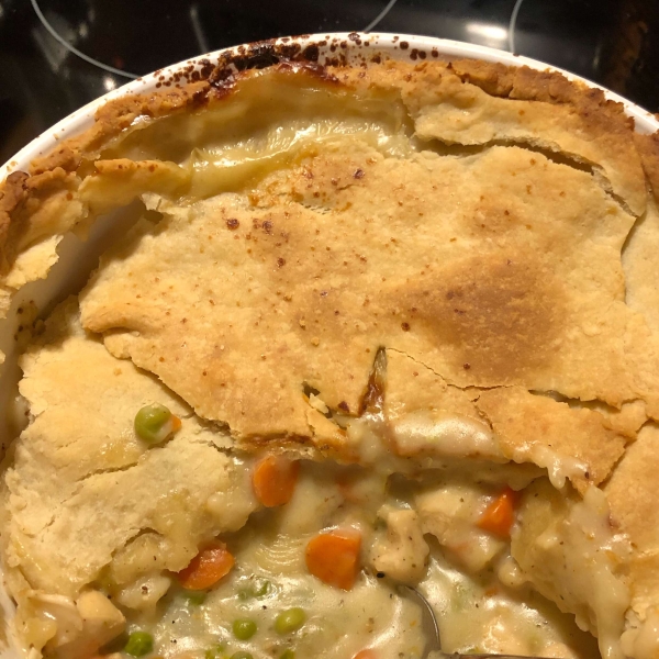 Hot Water Pie Crust I