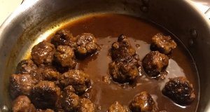 Spicy Orange Bison Balls