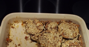 Baked Eggplant with Cashews