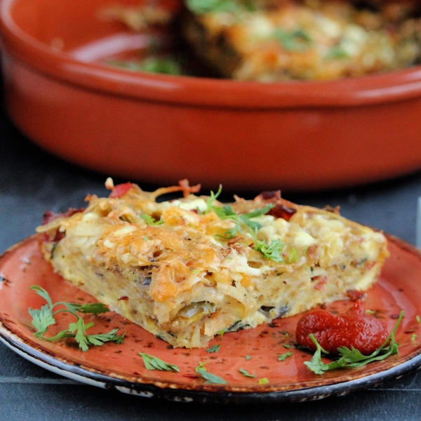 Cheese and Potato Breakfast Casserole