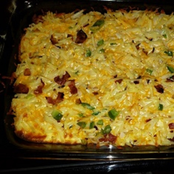 Cheese and Potato Breakfast Casserole