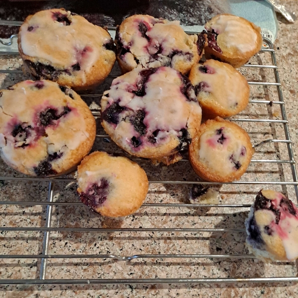 World's Best Lemon Blueberry Muffins