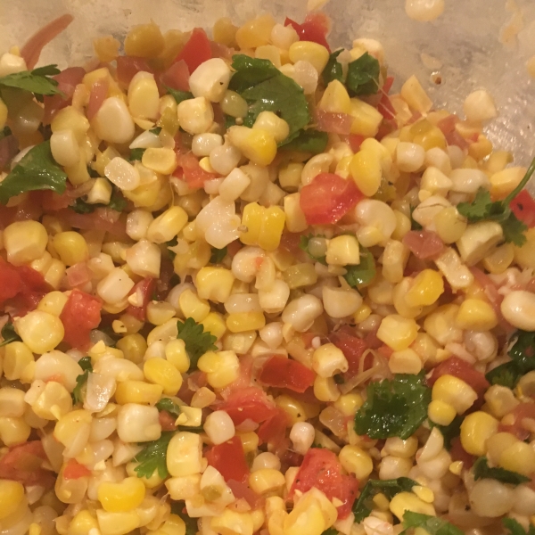 Cilantro Tomato Corn Salad