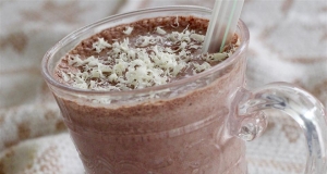 Chocolate Peach Smoothie