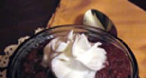 Traditional Indiana Persimmon Pudding