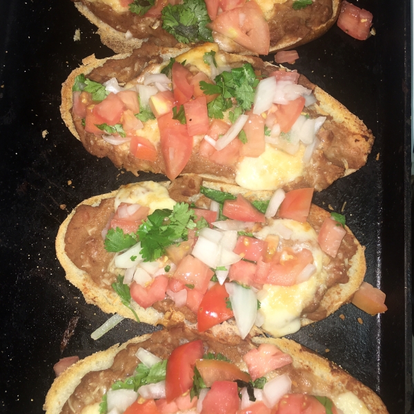 Traditional Mexican Molletes