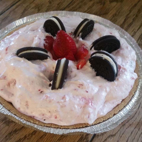 Strawberry Frozen Pie