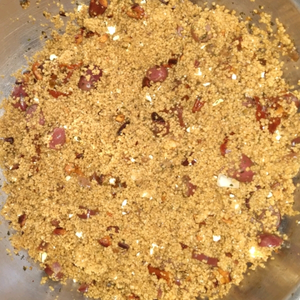 Couscous with Olives and Sun-Dried Tomato